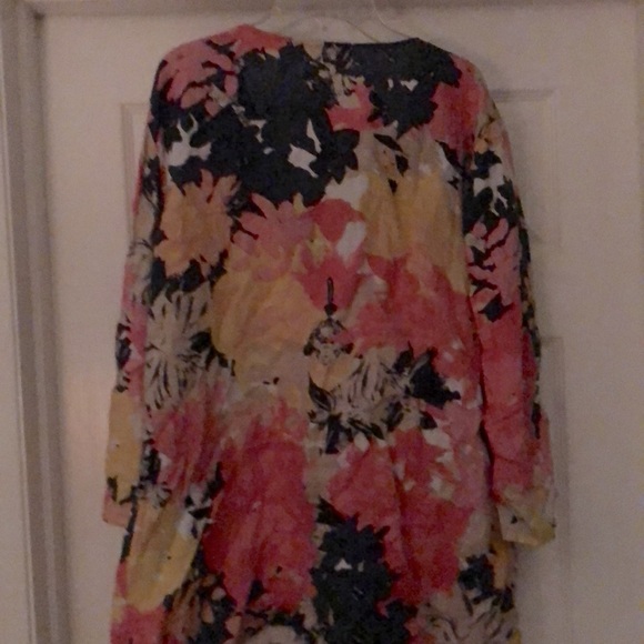 LINEN CHARTER CLUB WOMENS BLOUSE- SIZE XL- GENTLY WORN - Picture 3 of 7